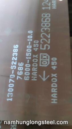 THÉP HARDOX 450 500 CHỊU MÀI MÒN GIÁ TỐT